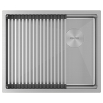 Превью картинка Металлическая мойка Paulmark NEXT-PRO 54 UNI PM705445-BS Брашированная сталь #2