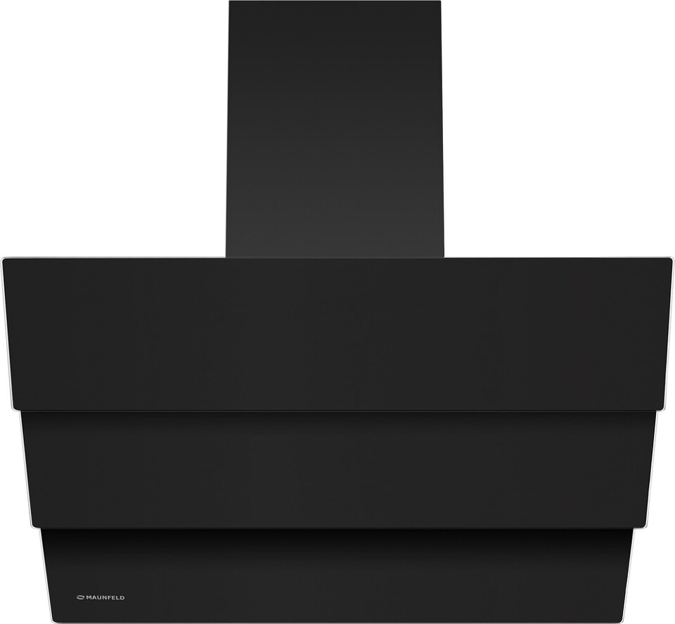 Фото Наклонная вытяжка Maunfeld CASCADA PUSH 60 Glass Black