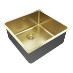 Превью картинка Металлическая мойка Paulmark VISTA 48 UNI PM304844-LG Светлое золото #3
