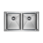 Превью картинка Металлическая мойка Paulmark GERBERG 78/2 UNI PM237844-BS Брашированная сталь #1