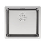 Превью картинка Гранитная мойка Paulmark YUNI 49 UNI YU49-BS Брашированная сталь #2