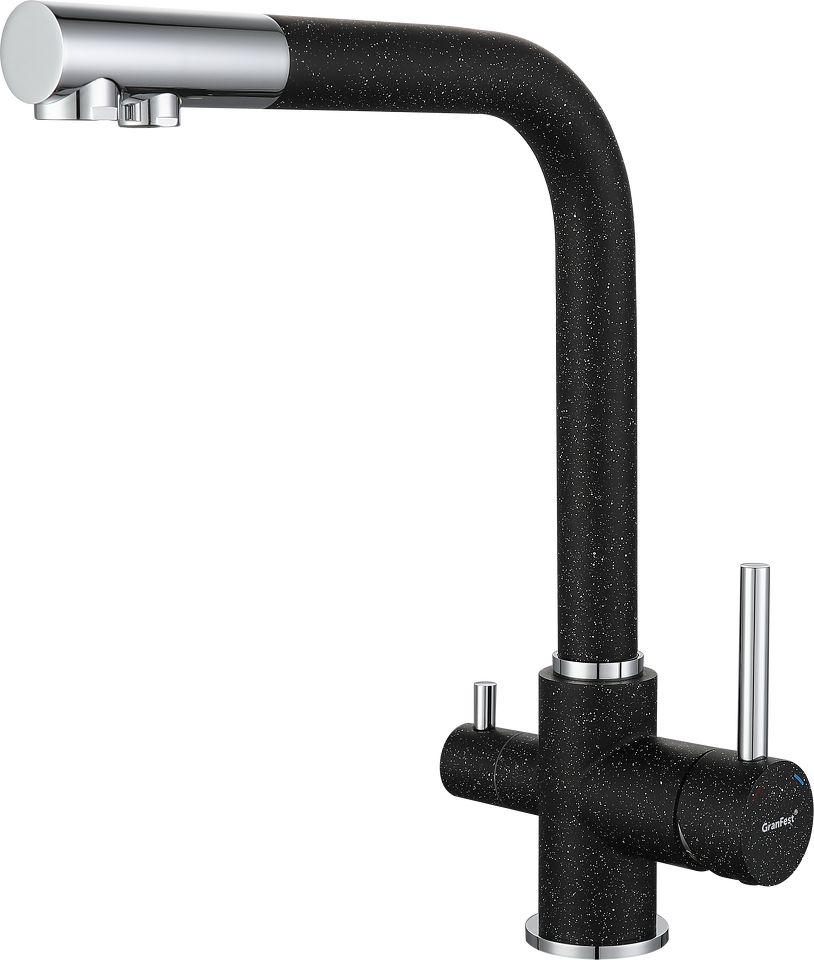 Фото Смеситель для кухни GranFest 3611 Черный