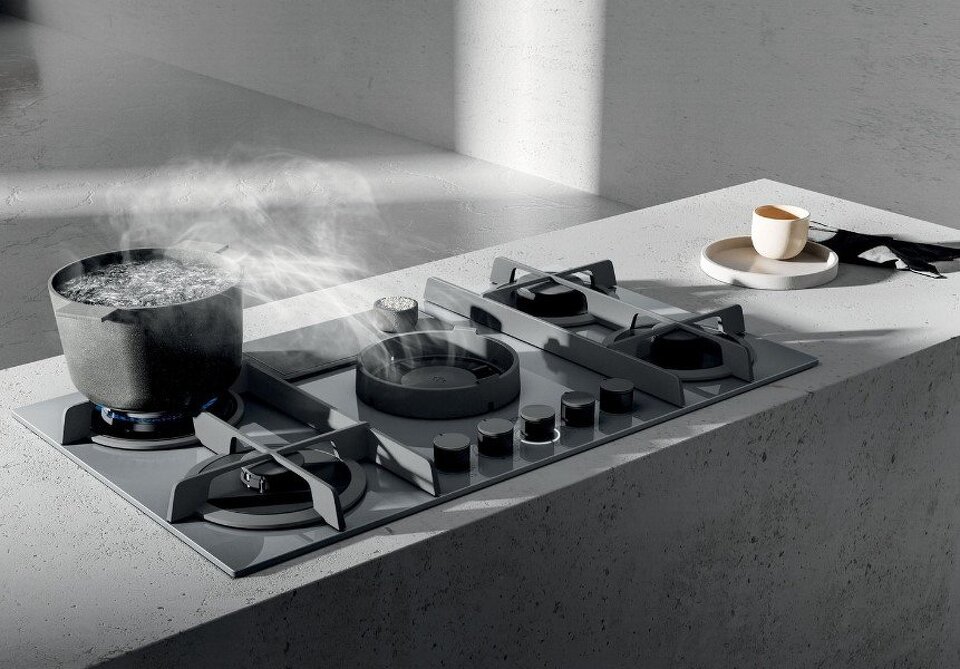 Фото Газовая варочная панель Elica NIKOLATESLA FLAME GR/F/88