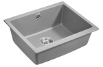 Превью картинка Кварцевая мойка Paulmark GERA 60 PM205546-GRM Серый металлик #3