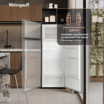 Превью картинка Холодильник с верхней морозилкой Weissgauff WRK 1430 Defrost Dark Grey #9