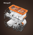 Превью картинка Посудомоечная машина 45см встраиваемая Weissgauff BDW 4538 Touch Inverter Autoopen Timer Floor #34