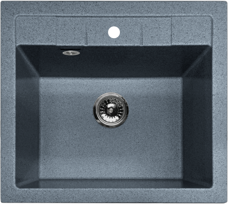 Фото Мраморная мойка GranFest QUADRO 561 Графит