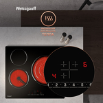 Превью картинка Электрическая варочная панель Weissgauff HV 633 BS #5