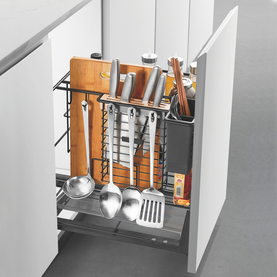 Фото Duslar Система COOKING, выдвижной фасад 400 мм, антрацит