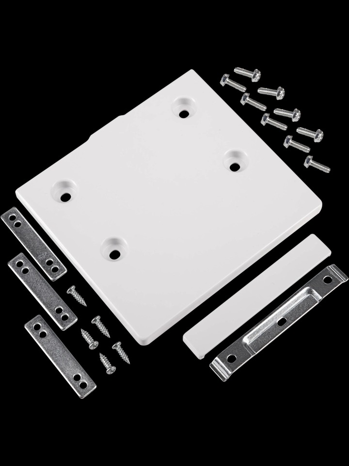 Фото HIBERG Комплект креплений и планка декоративная фронтальная для парной установки sbs i-fr 40 + i-rf 40 бел.