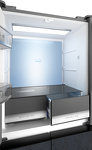 Превью картинка  Холодильник side by side Weissgauff WCD 450 Rock Glass NoFrost Inverter #22