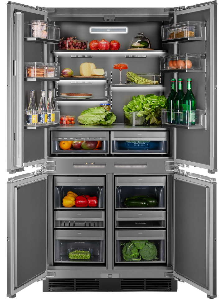 Фото  Холодильник side by side HIBERG S-RFQ 800 B inverter