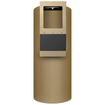 Превью картинка Цилиндрическая вытяжка Maunfeld EDELWEISS 39 WALL Gold #7