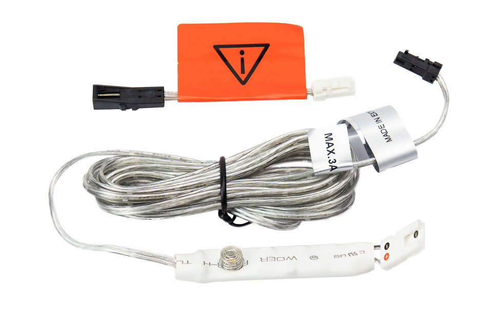 Фото L&S Italy Сенсорный выключатель "точка" на касание для ленты MECCANO, кабель длиной 3 м