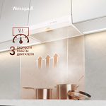 Превью картинка Козырьковая вытяжка Weissgauff Cover 60 White #13