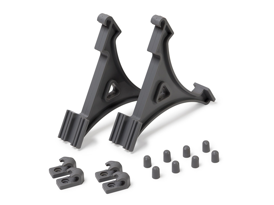 Фото Duslar Комплект креплений сетчатой полки AGATA для обуви, серый