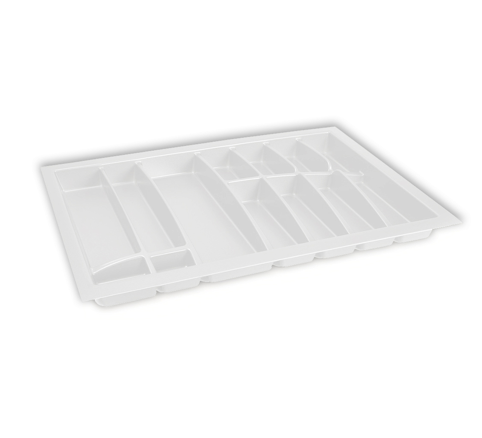 Фото Dirks Лоток LINE для столовых приборов, ширина фасада 800 мм, 718x473х56 мм, белый