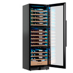 Превью картинка Шкаф винный  Meyvel Винный холодильник (шкаф) компрессорный MEYVEL MV98-KBT3 (Slim) #9