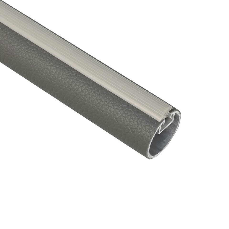 Фото Duslar Штанга круглая RAIN из кожи для одежды, длина 3000 мм, антрацит