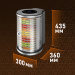 Превью картинка Сушилка для овощей и фруктов Weissgauff WDH 214 Digital Compact #21