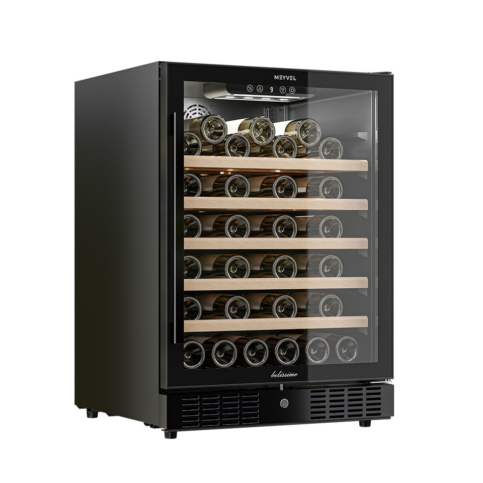 Фото Шкаф винный  Meyvel Винный холодильник (шкаф) компрессорный MEYVEL MV52-KBT1