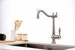 Превью картинка Смеситель для кухни Paulmark RETRO Re213226-BS Брашированная сталь #7