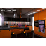 Превью картинка Шкаф винный встраиваемый Винный холодильник (шкаф) компрессорный Dunavox 89 бут DAB-89.215DВ #4