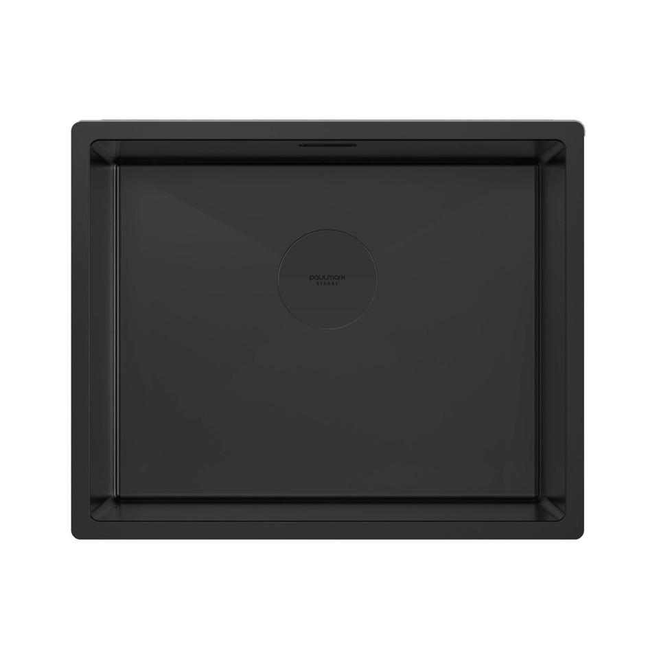 Фото Металлическая мойка Paulmark NEXT 54 UNI PM215444-MBN Матовый черный