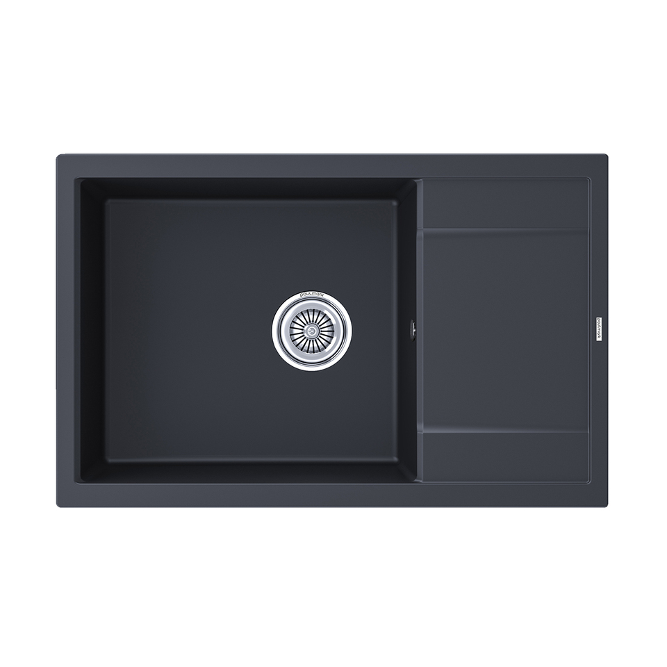 Фото Кварцевая мойка Paulmark FLUGEN 60 PM317850-AN Антрацит