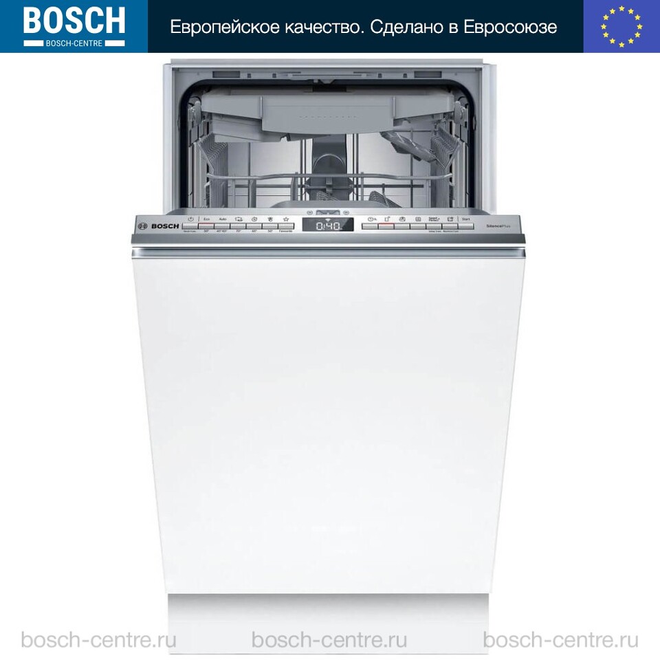 Фото Посудомоечная машина 45см встраиваемая Bosch SPV4EMX10E