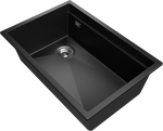Превью картинка Гранитная мойка Rivelato LINO 654-L 1-чаш 650*440 antracite #2