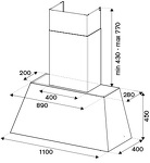 Превью картинка Купольная вытяжка Bertazzoni KR110HER1NEDC #3