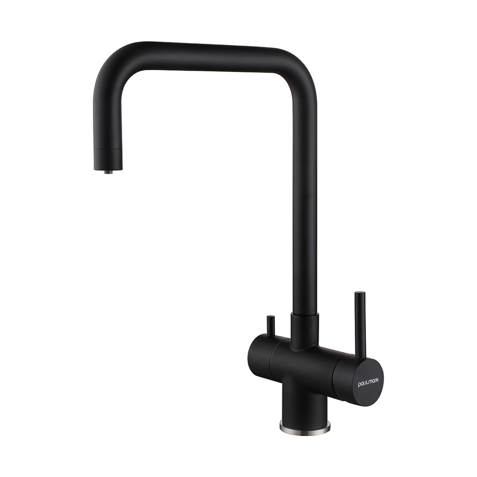 Фото Смеситель для кухни Paulmark WETTER We213030-AN Антрацит