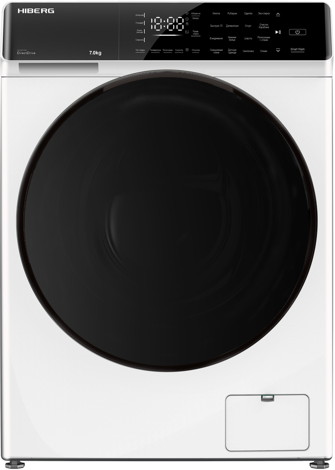 Фото Стиральная машина с фронтальной загрузкой HIBERG i-DDQ9-712 W