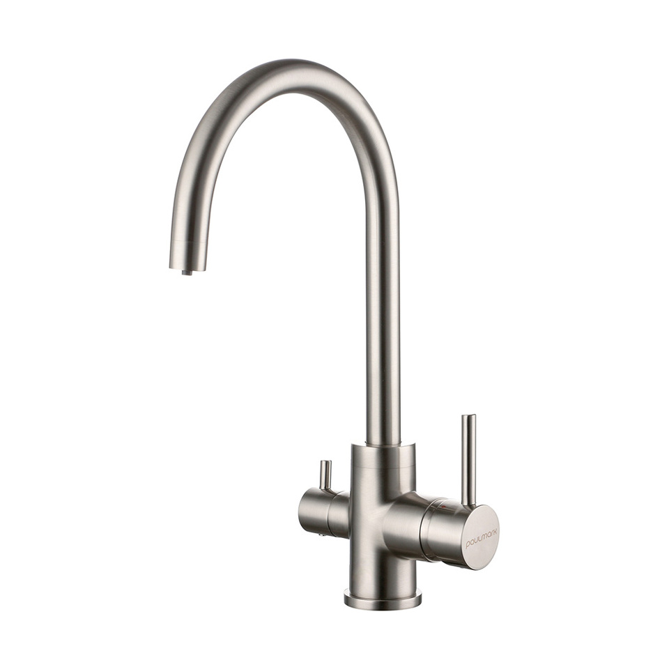 Фото Дозатор Paulmark ESSEN Es213211 Es213211-BS Брашированная сталь