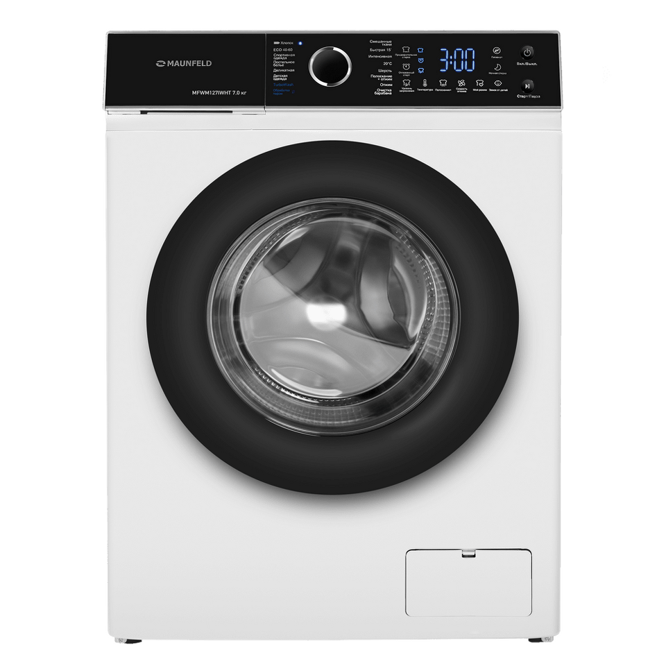 Фото Стиральная машина с фронтальной загрузкой Maunfeld MFWM127IWHT