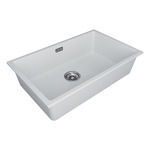 Превью картинка Гранитная мойка Paulmark LUMI 74 UNI LU74-WH Белый матовый WH #3