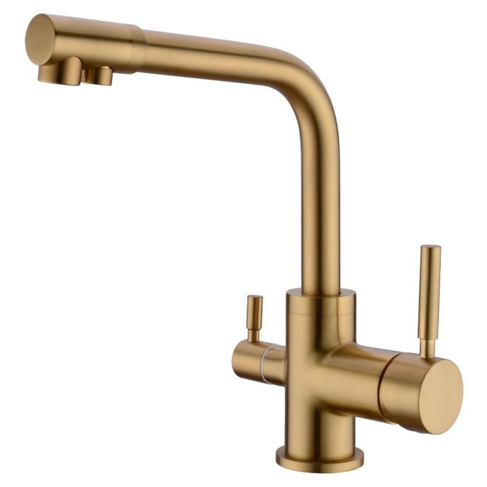 Фото Смеситель для кухни EMAR ECB - 3003N PVD Golden