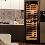 Превью картинка Шкаф винный  Meyvel Винный холодильник (шкаф) компрессорный MEYVEL MV110-KBT2(SLIM) #22