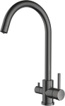 Превью картинка Смеситель для кухни GranFest Z-5420 PVD графит #1