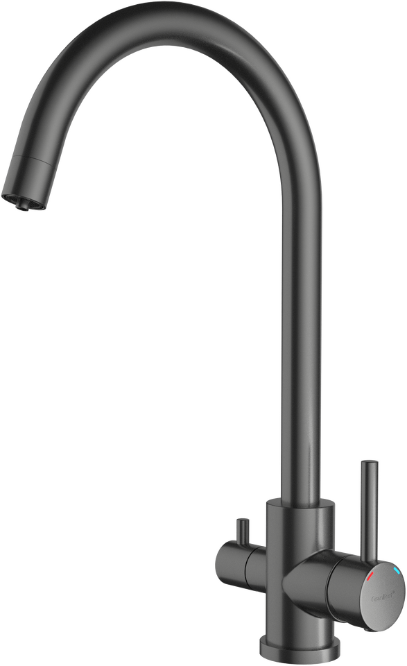 Фото Смеситель для кухни GranFest Z-5420 PVD графит