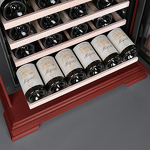 Превью картинка Шкаф винный  Meyvel Винный холодильник (шкаф) компрессорный MEYVEL MV46PRO-KBT2 (Спелая вишня) #11
