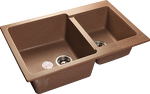 Превью картинка Мраморная мойка GranFest PRACTIK 780K Терракот #1