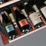 Превью картинка Шкаф винный  Meyvel Винный холодильник (шкаф) компрессорный MEYVEL MV46PRO-KBT2 (Спелая вишня) #13