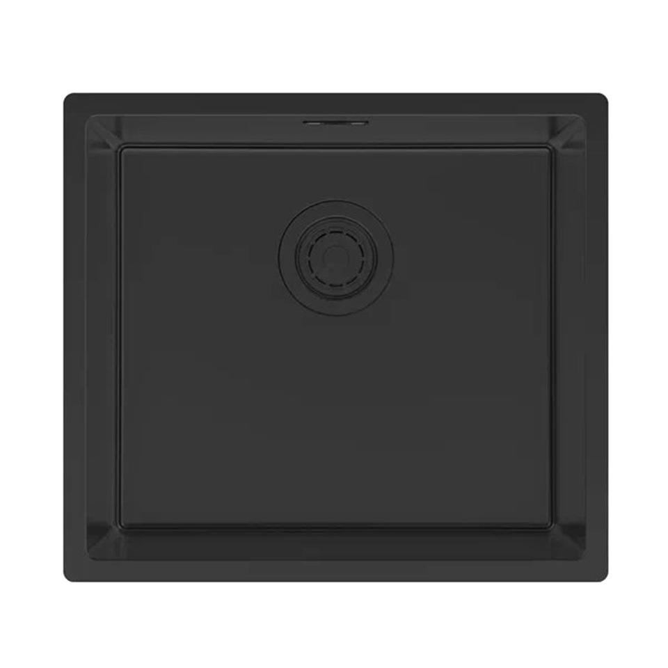 Фото Металлическая мойка Paulmark LASSAN 49 UNI LA49-MBN Матовый черный