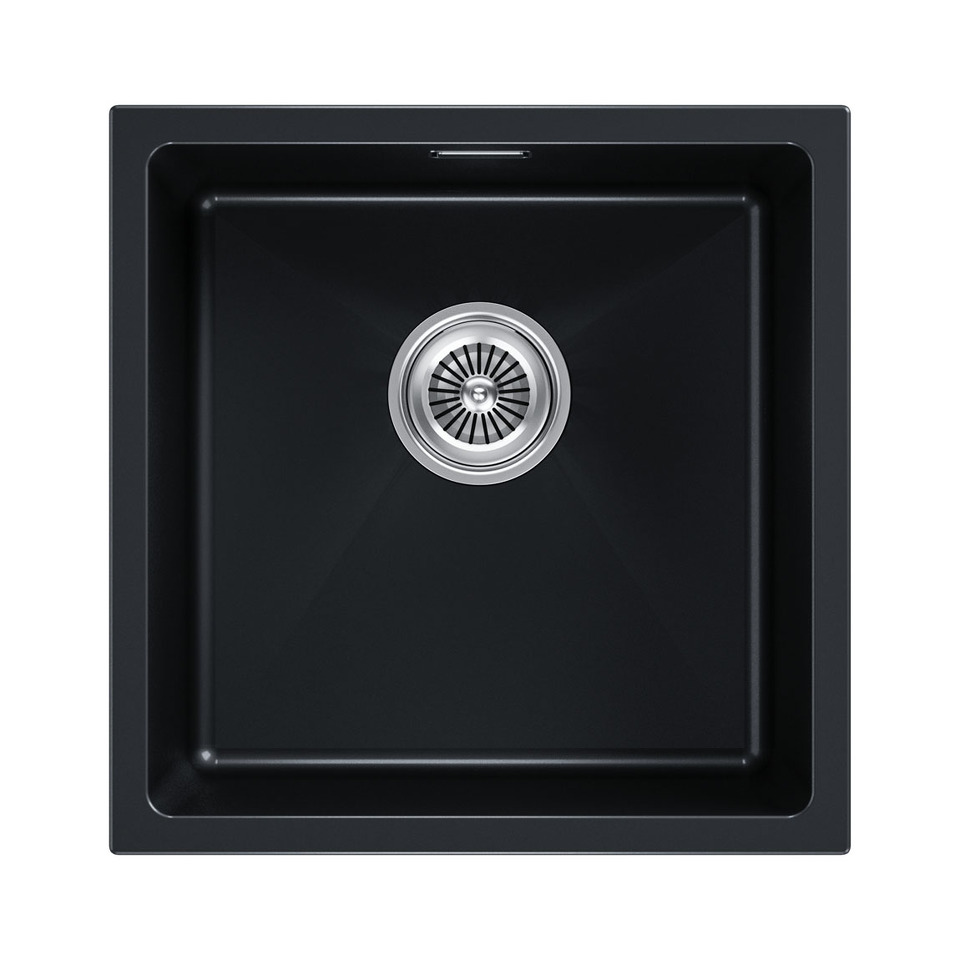 Фото Гранитная мойка Paulmark LUMI 45 UNI LU45-BLM Черный