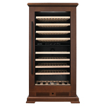 Превью картинка Шкаф винный  Meyvel Винный холодильник (шкаф) компрессорный MEYVEL MV99PRO-KBT2 (Итальянский орех) #3