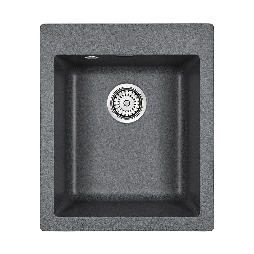 Фото Кварцевая мойка Paulmark KANTE 40 PM104249-DG Графит DG