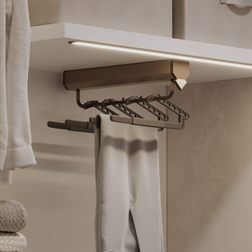 Картинка Duslar Вешалка RAMINA для брюк и юбок, длина 320 мм, коричневый