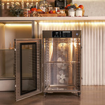 Превью картинка Сушилка для овощей и фруктов Дегидратор Meyvel MDH18-1S (Inox) #17